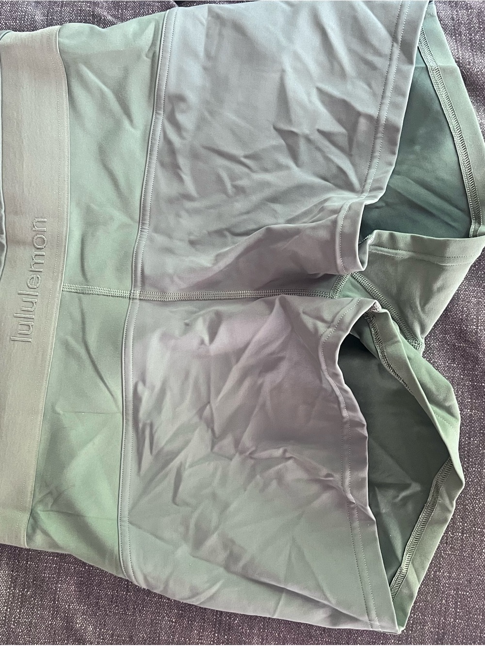 lululemon athletica Sage Green Athletic Shorts